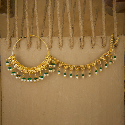 Bela Nuth Handcrafted Gold Plated