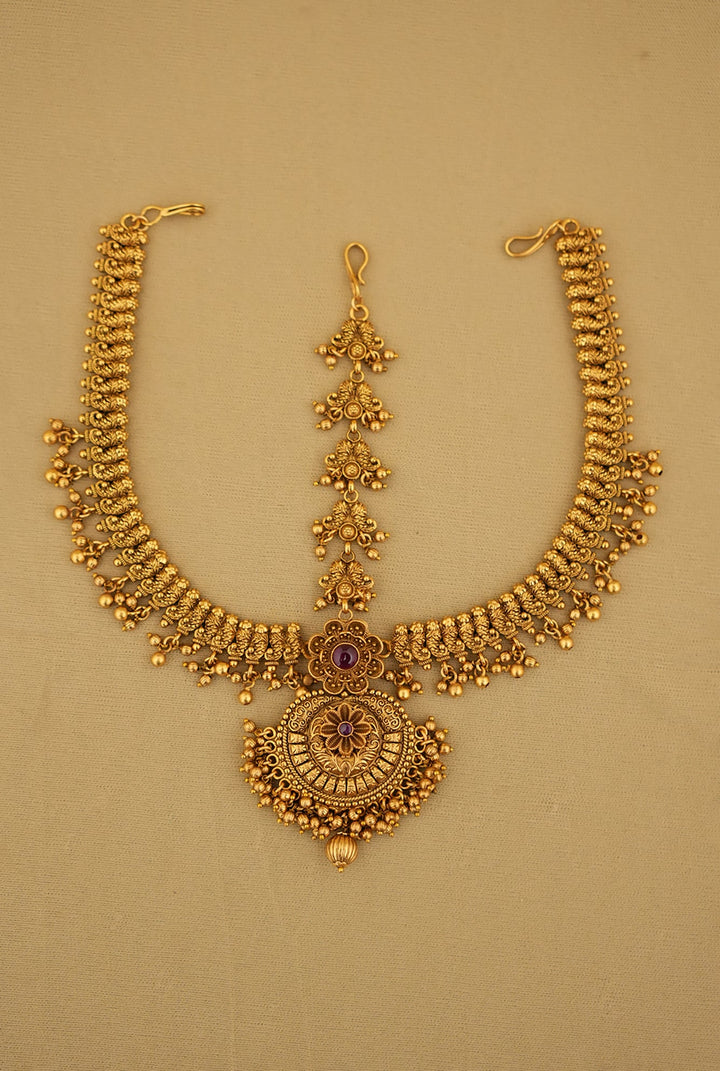 Haya Matha Patti Gold Plated