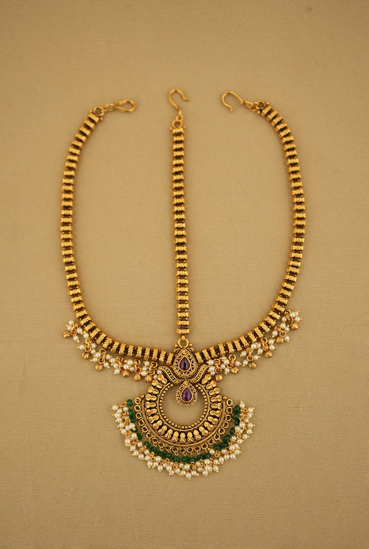Komal Matha Patti Gold Plated