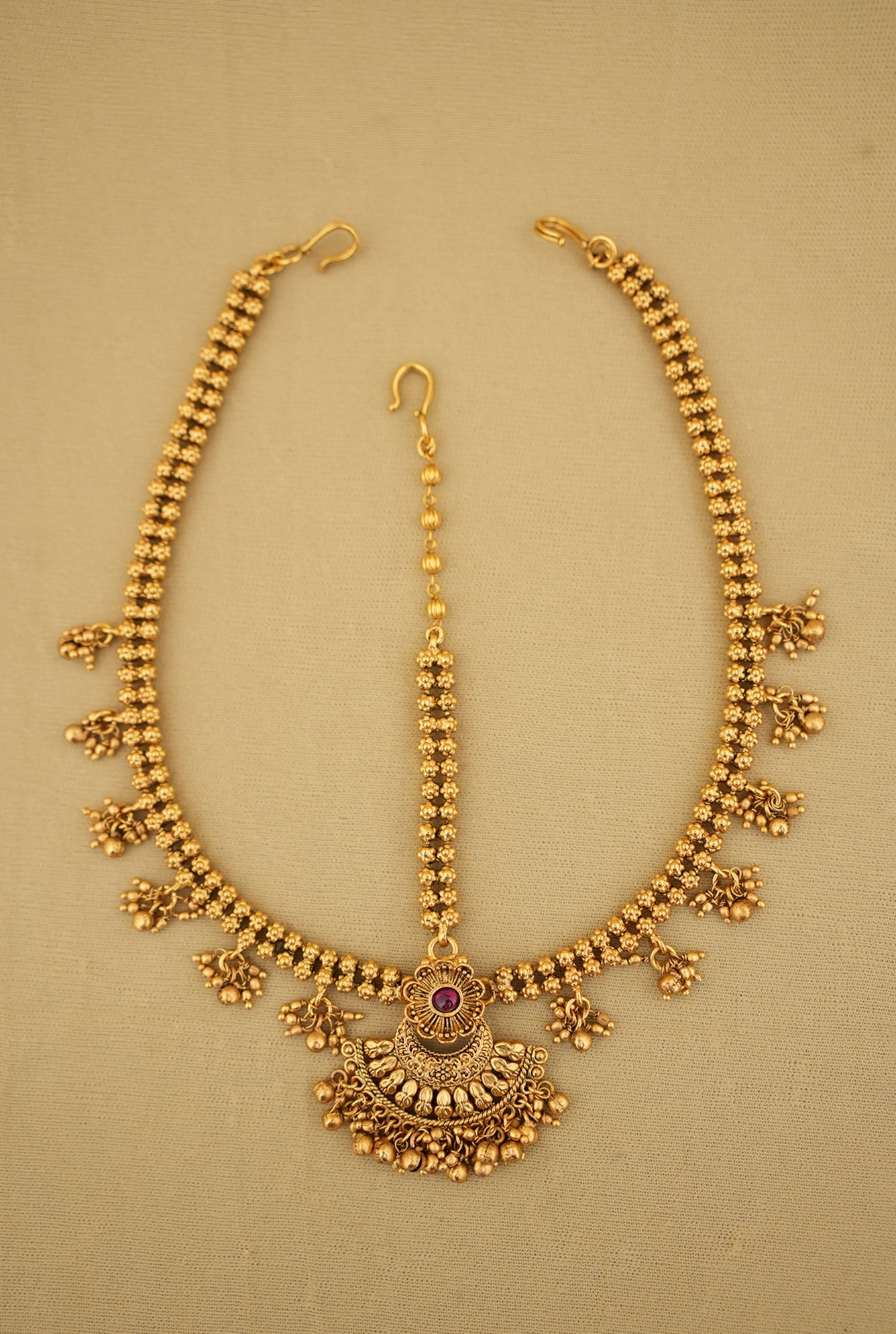 Rasa Matha Patti Gold Plated