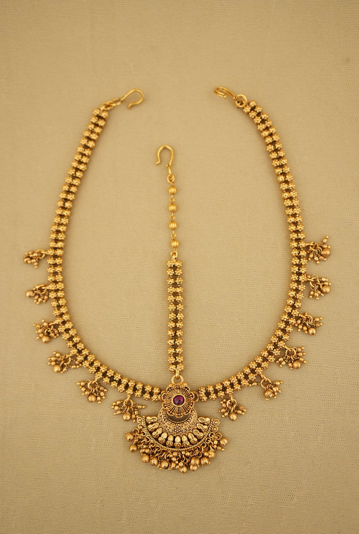 Rasa Matha Patti Gold Plated