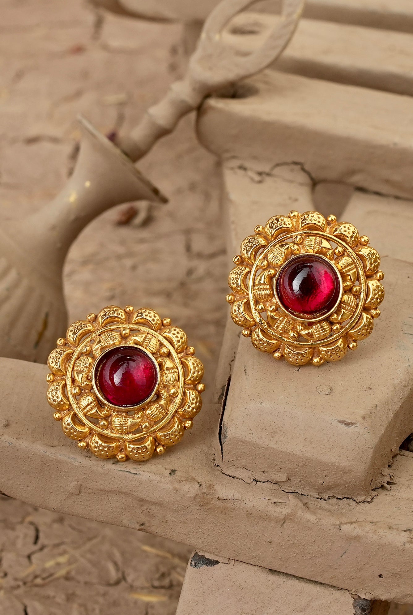 Juhi Tops Handcrafted Gold Plated