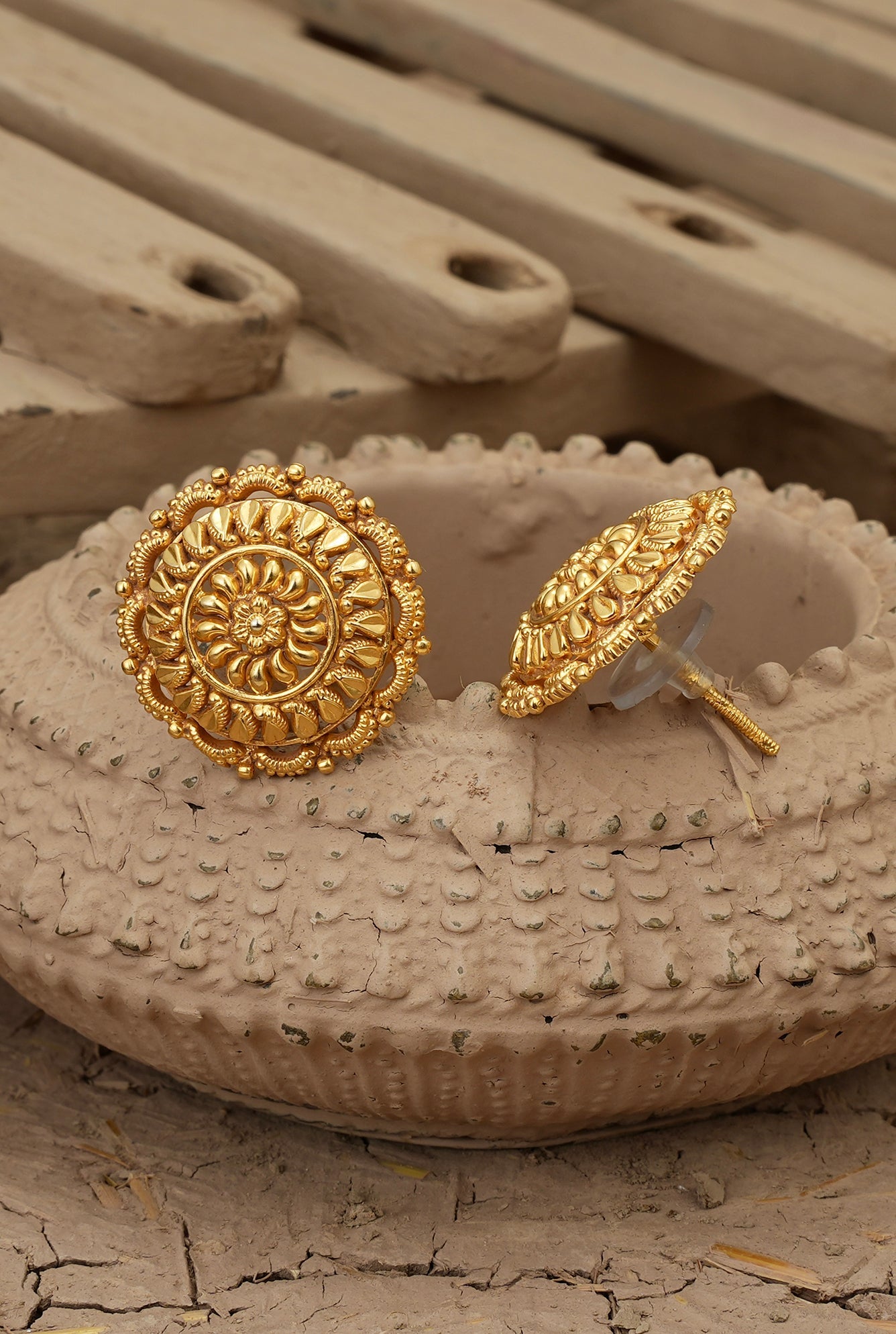 Nargish Tops Handcrafted Gold Plated