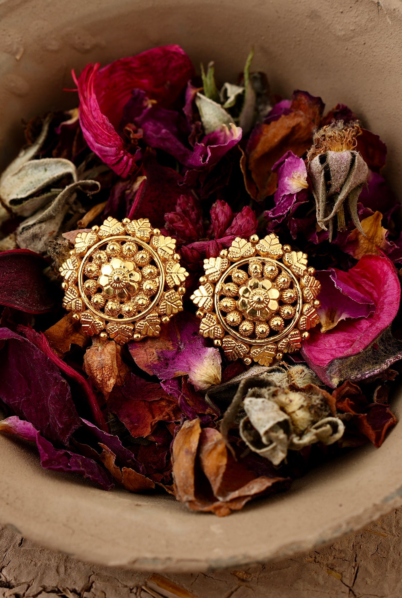 Parizad  Tops Handcrafted Gold Plated