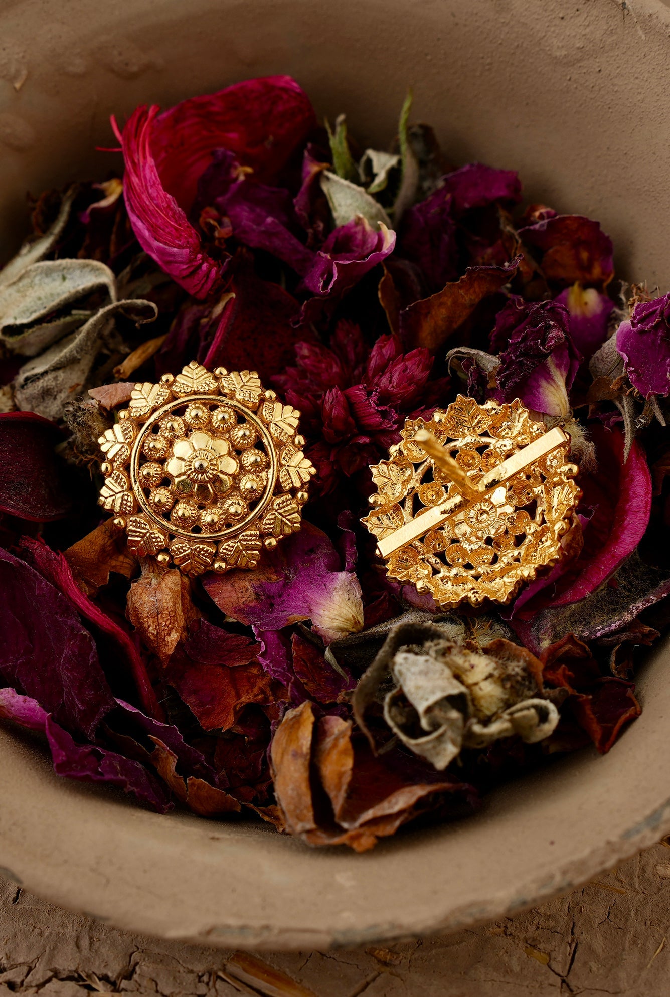 Parizad  Tops Handcrafted Gold Plated