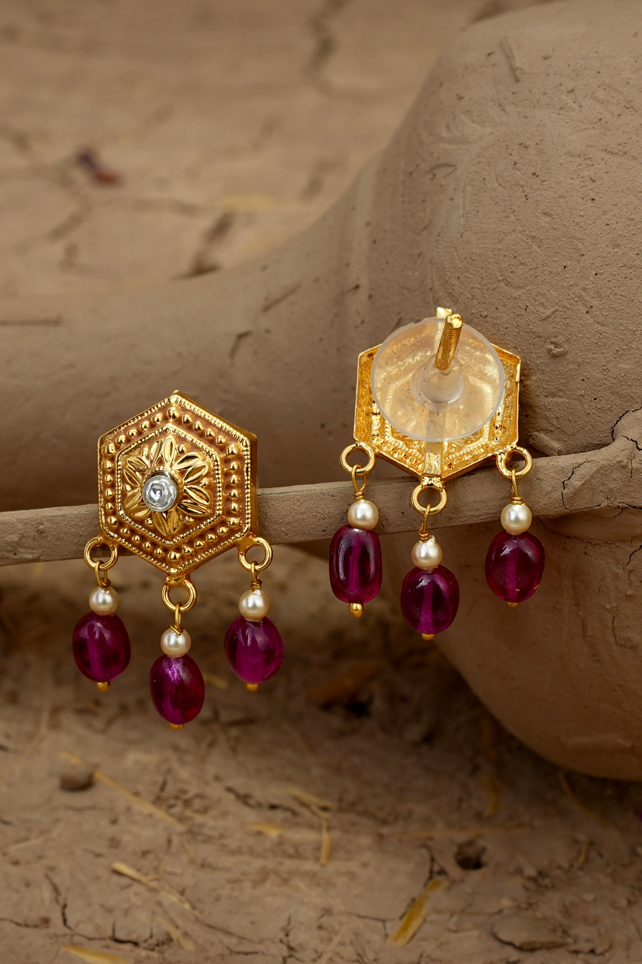 Haya Tops Handcrafted Gold Plated