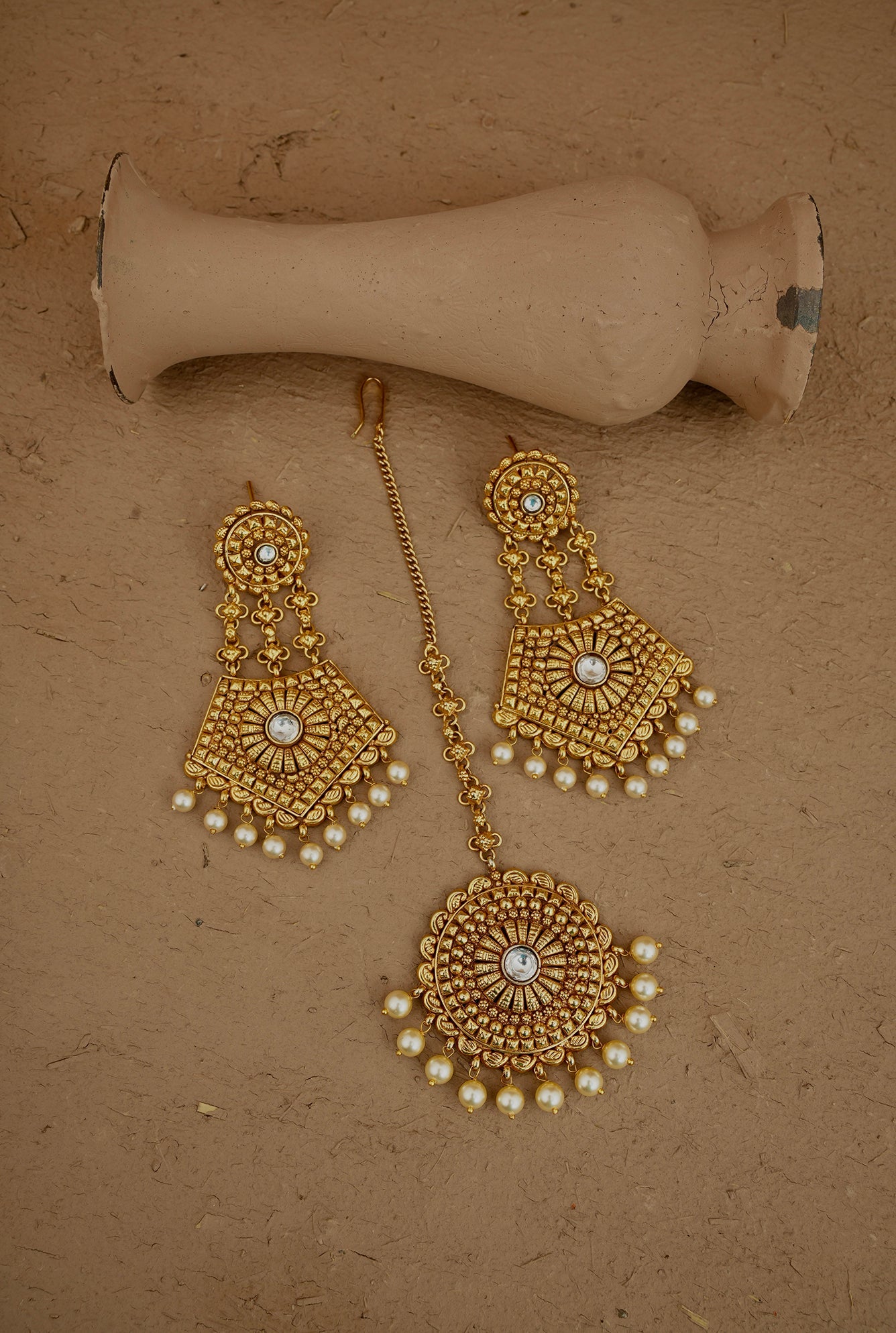 Babool Ranihaar Handcrafted Gold Plated