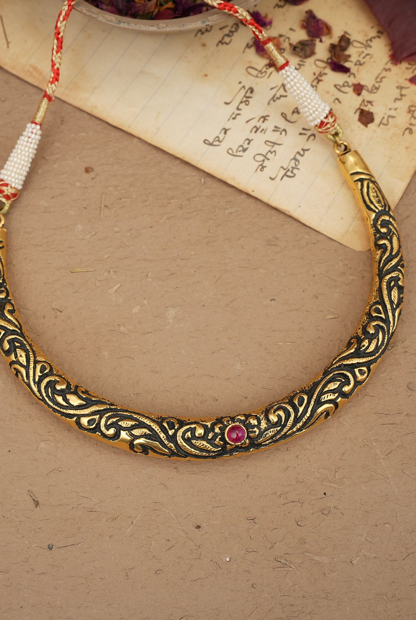 Heer Hasli set Handcrafted Gold Plated