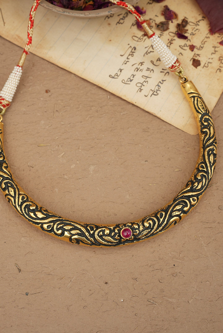 Heer Hasli set Handcrafted Gold Plated