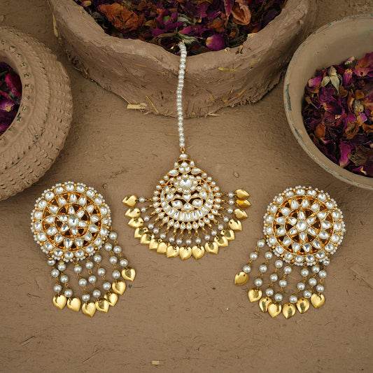 Lavya Hasli set Handcrafted Gold Plated