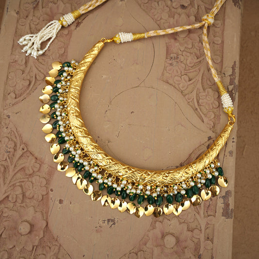 Iraa Hasli set Handcrafted Gold Plated
