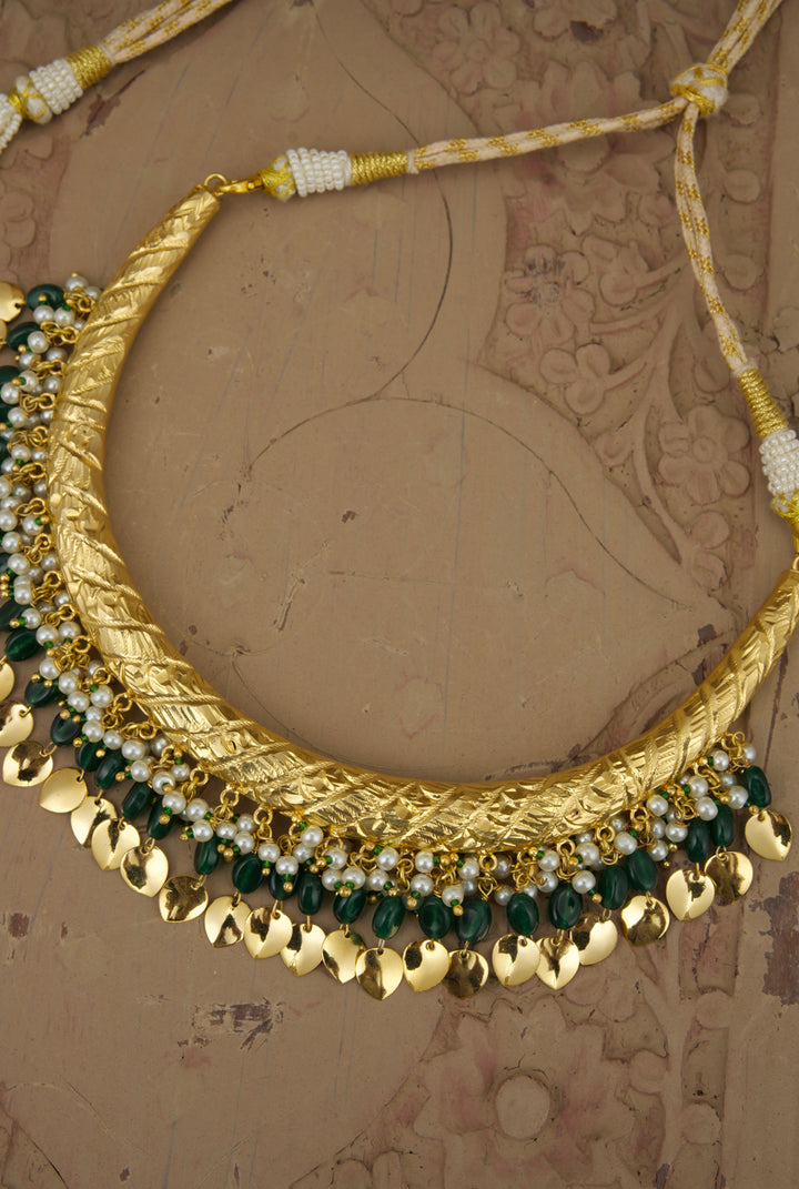 Iraa Hasli set Handcrafted Gold Plated