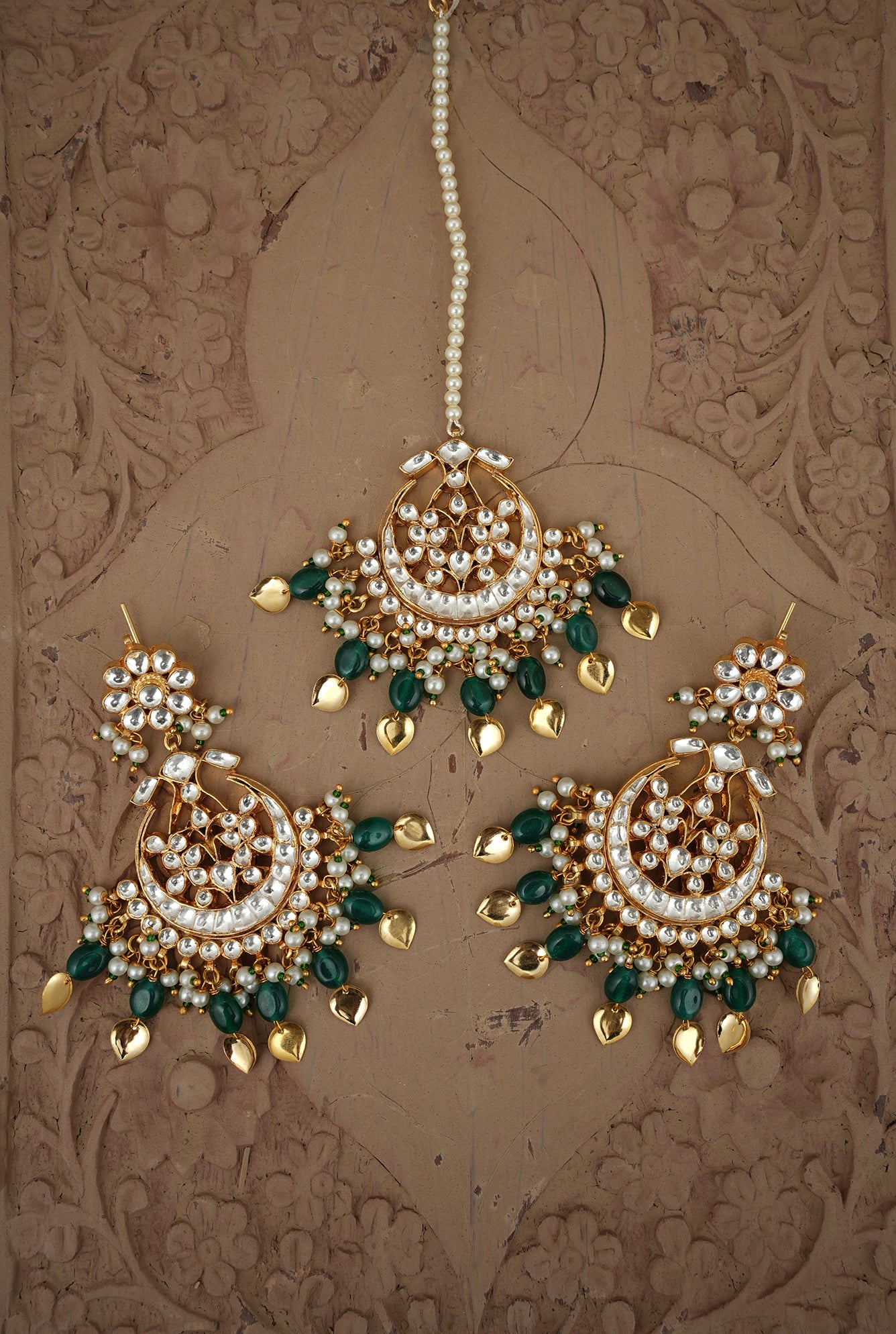 Iraa Hasli set Handcrafted Gold Plated