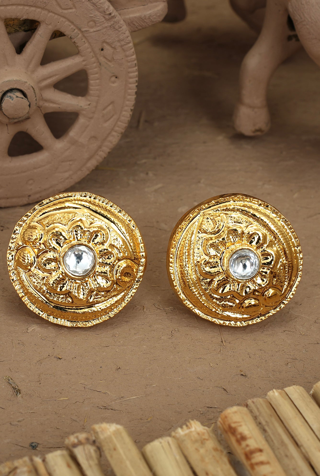 Falak Hasli set Handcrafted Gold Plated