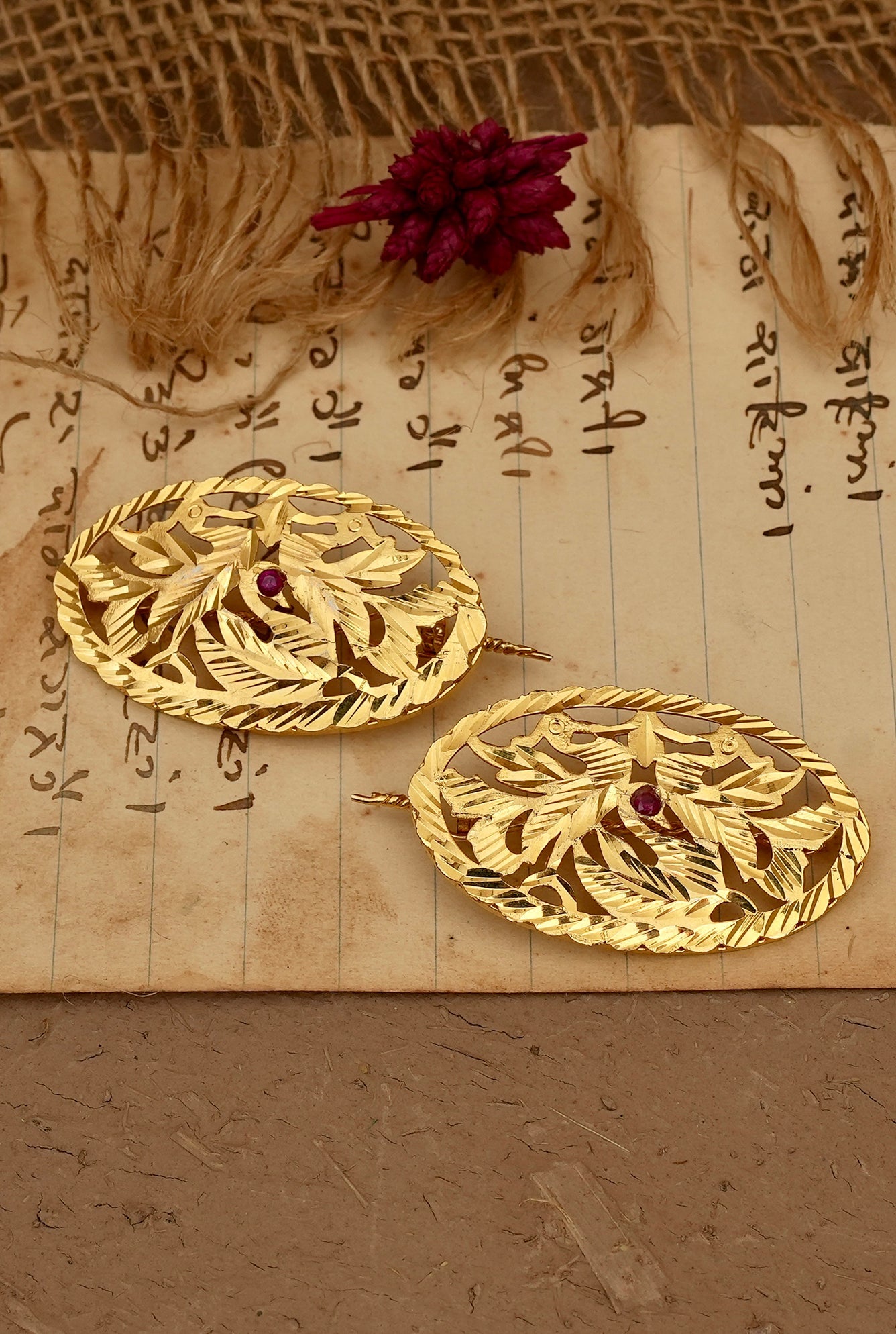 Trisha  Handcrafted Gold Plated