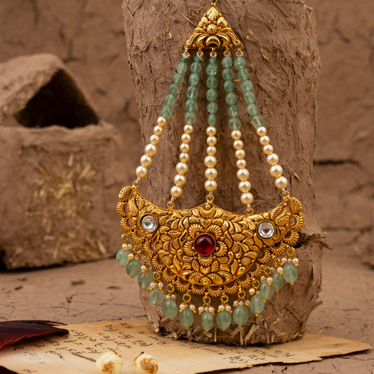 Aabha Passa Handcrafted Gold Plated