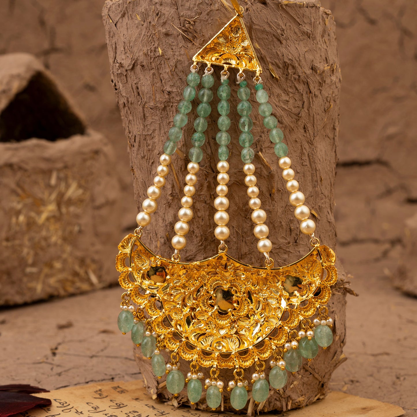 Aabha Passa Handcrafted Gold Plated