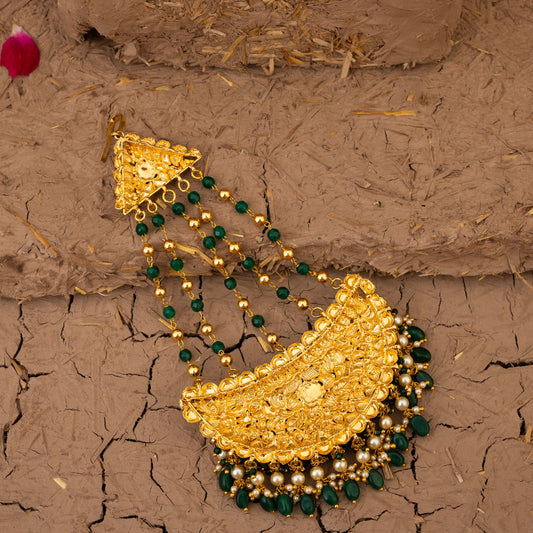 Celestial Elegance Punjabi Tikka with Graceful Detail