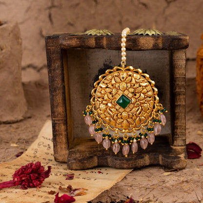 Aroha Tika Handcrafted Gold Plated