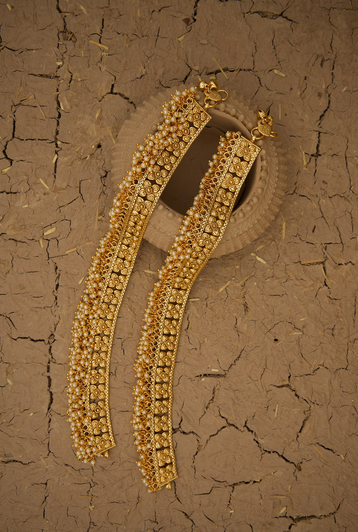 Jiya Payal Handcrafted Gold Plted