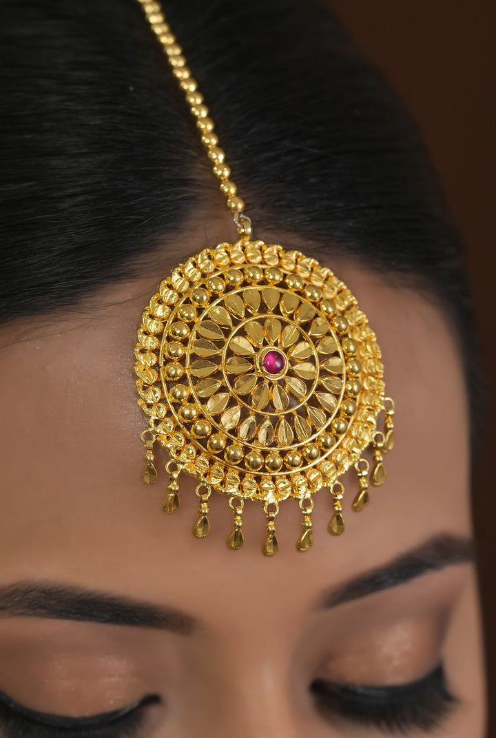 Rasa Tikka Handcrafted Gold Plated