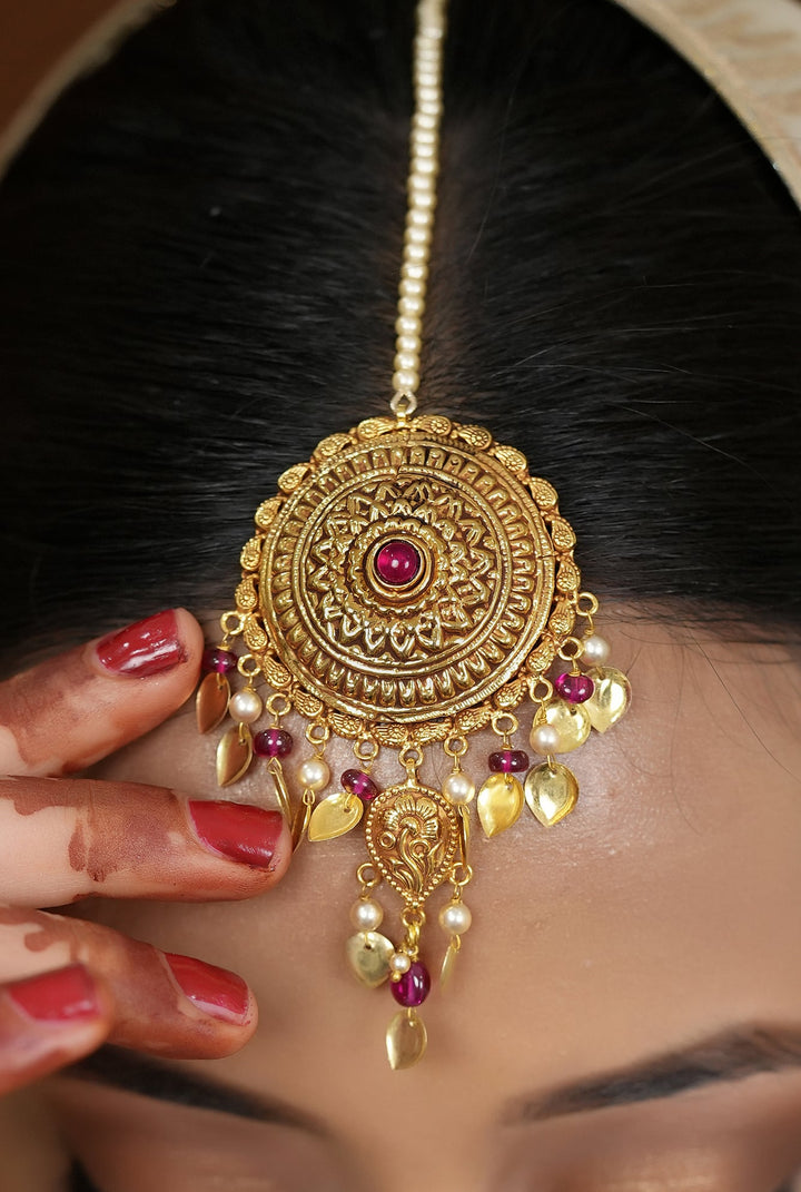 Chand Tikka Handcrafted Gold Plated