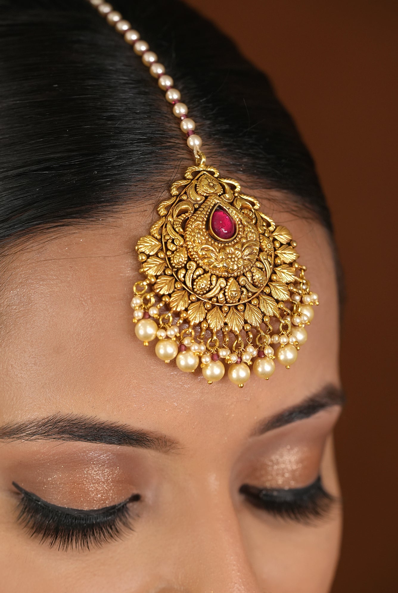 Karuna  Tikka Handcrafted Gold Plated