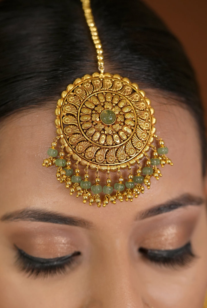 Teesha Tikka Handcrafted Gold Plated