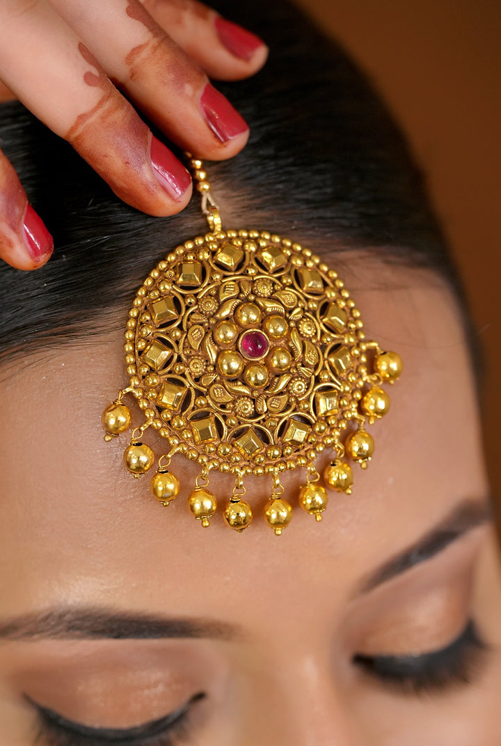 Ziya Tikka Handcrafted Gold Plated