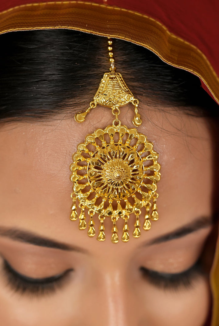 Pavi Tikka Handcrafted Gold Plated
