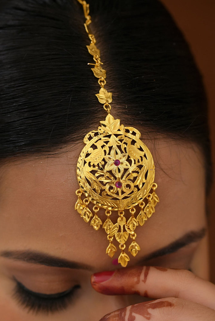 Kamal Tika Handcrafted Gold Plated