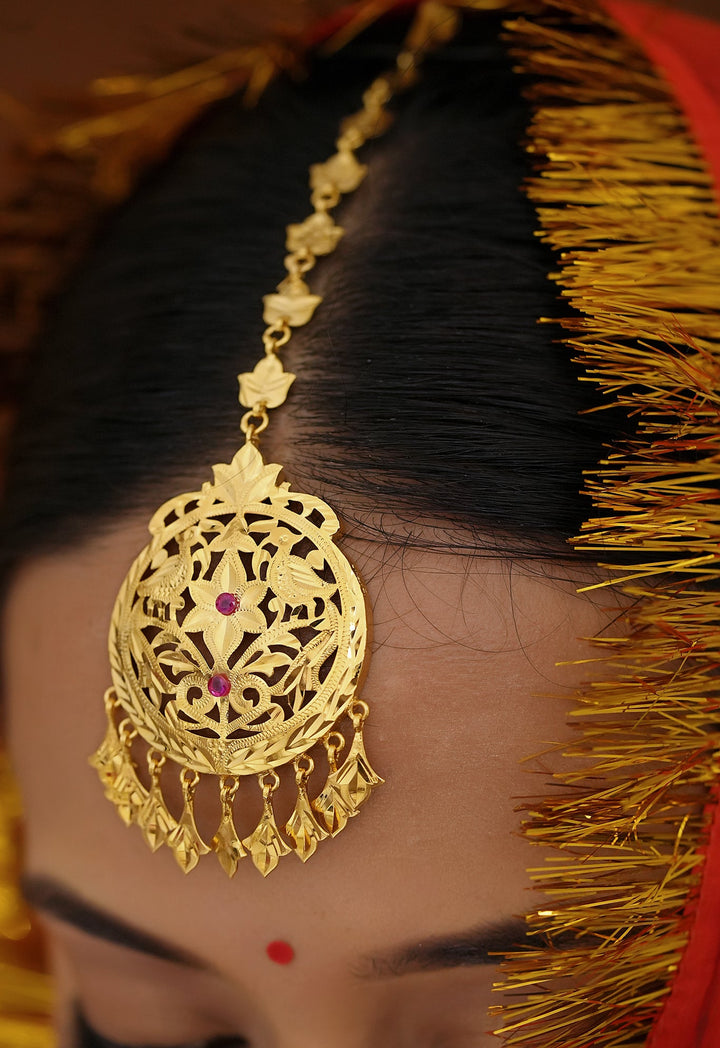 Komal Tikka Handcrafted Gold Plated